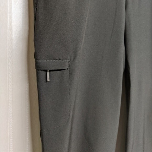 Eddie Bauer Pants Women 2 Athletic Outdoors Adventurer Drawcord Cuff Capri Black - Picture 4 of 10